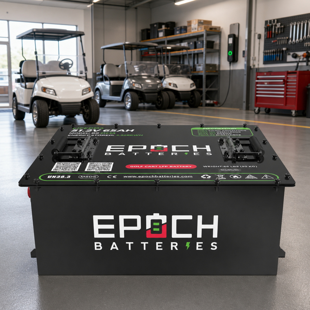 48V 65Ah Golf Cart Battery Complete Kit - Lithium (LiFePO4)