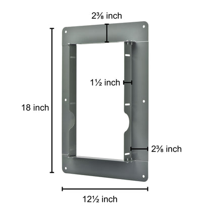 Nature's Generator 4 or 6 Circuit Manual Transfer Switch Flush Mount for Electrical Panels