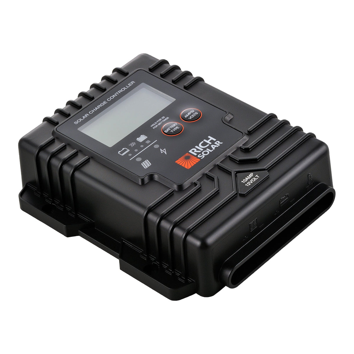 BRAVO Waterproof 10 | 10 Amp Waterproof PWM Solar Charge Controller
