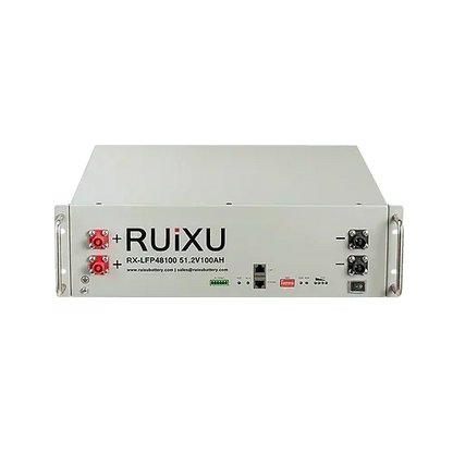 RUIXU RX-LFP48100 | 19" Rack Mounted 3U Module | UL1973 UL9540A CEC SGIP