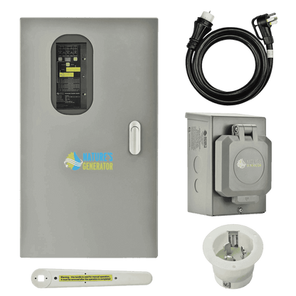 50A Automatic Generator Transfer Switch for Automatic Power Transfer to Backup Power System