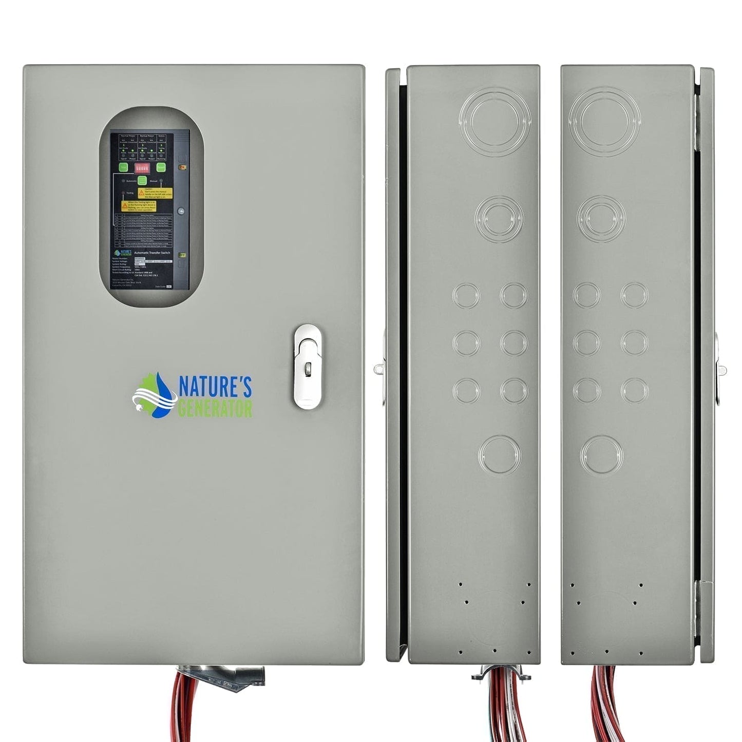 50A Automatic Generator Transfer Switch for Automatic Power Transfer to Backup Power System