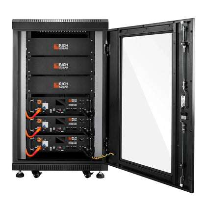Rich Solar ALPHA 5 PRO 51.2V 100Ah LiFePO4 Battery Premium 48V Server Rack Lithium Battery for Residential, Commercial, RVs, Off-Grid
