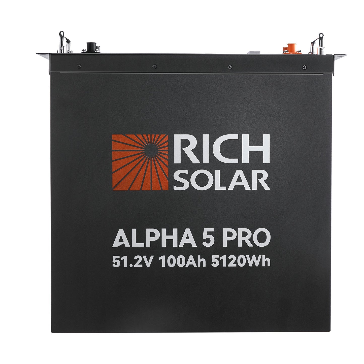 Rich Solar ALPHA 5 PRO 51.2V 100Ah LiFePO4 Battery Premium 48V Server Rack Lithium Battery for Residential, Commercial, RVs, Off-Grid