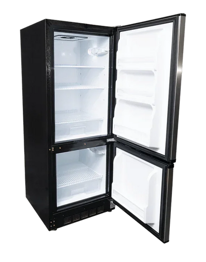 SunStar 10CU Solar DC/AC Refrigerator - Stainless Steel ST-10RF-SS