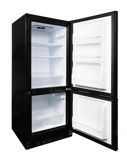 SunStar 10CU Solar DC/AC Refrigerator - Black ST-10RF-B