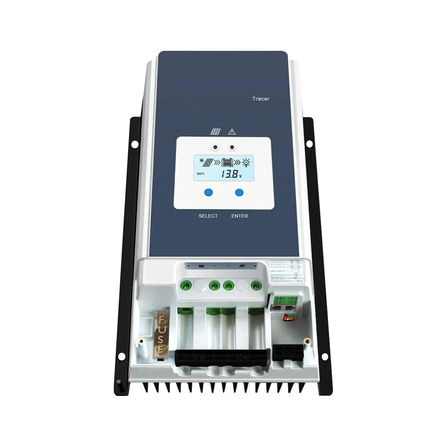 ACOPOWER Lithium Battery Mono Solar Power Complete System with Battery and Inverter for RV Boat 12V Off Grid Kit