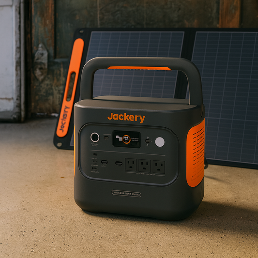 Jackery Portable Solar Generator Power Station 2000 v2 Backup Power for Home Electronics Indoor Use lifestyle hero image
