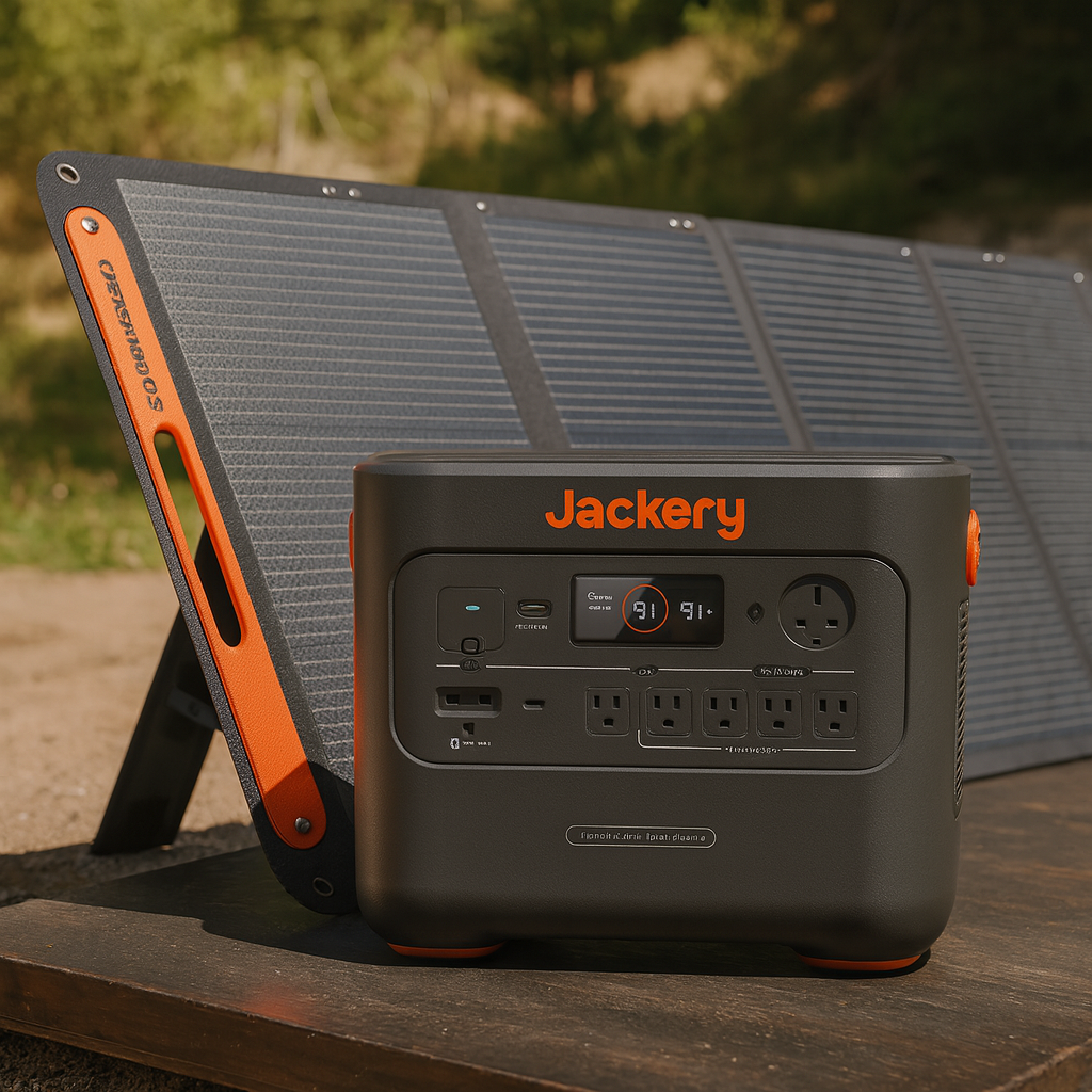 Solar Generator 2000 Plus Off Grid Power Supply For Heavy Loads Up To 6000 W Expandable Storage From 2 KWh To 24 KWh lifestyle hero image