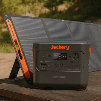 Solar Generator 2000 Plus Off Grid Power Supply For Heavy Loads Up To 6000 W Expandable Storage From 2 KWh To 24 KWh lifestyle hero image