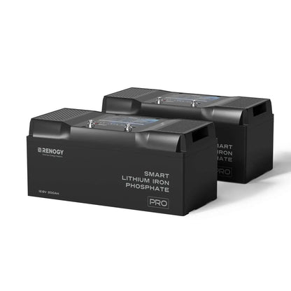 Renogy Pro - 12V 100Ah/200Ah Smart LiFePO4 Battery w/ Bluetooth & Self-Heating