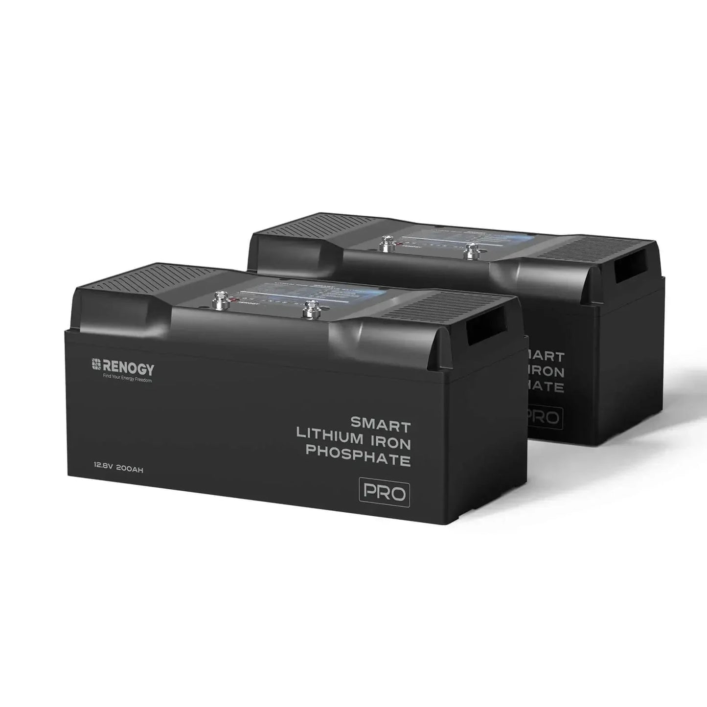 Renogy Pro - 12V 100Ah/200Ah Smart LiFePO4 Battery w/ Bluetooth & Self-Heating