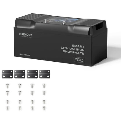 Renogy Pro - 12V 100Ah/200Ah Smart LiFePO4 Battery w/ Bluetooth & Self-Heating