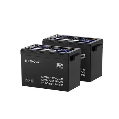 Renogy Core - 48V 50Ah Smart Lithium Iron Phosphate Battery w/Self-heating
