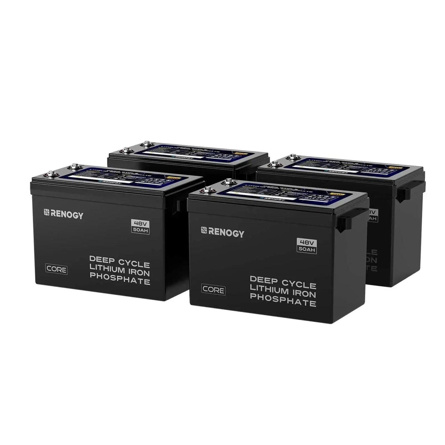 Renogy Core - 48V 50Ah Smart Lithium Iron Phosphate Battery w/Self-heating