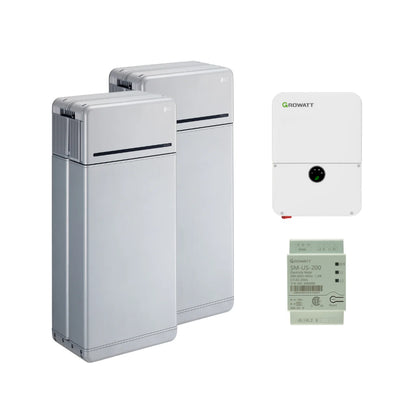 LG 16H Prime 16 kWh High-Voltage Battery Bundle With Growatt 7.6 kW Or 11.4 kW Grid-Tie Inverter