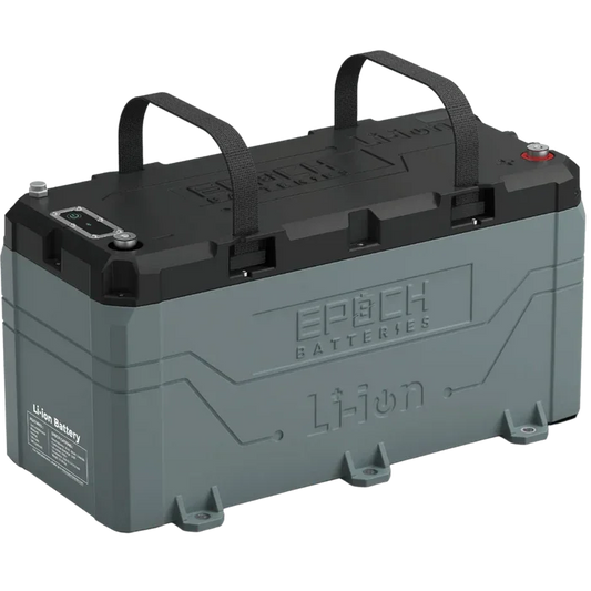 Epoch Batteries 36V 100Ah LiFePO4 Lithium Battery - Bluetooth, Heating, Waterproof