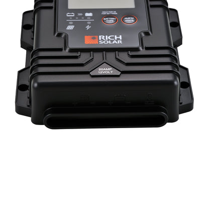 BRAVO Waterproof 20 | 20 Amp Waterproof PWM Solar Charge Controller