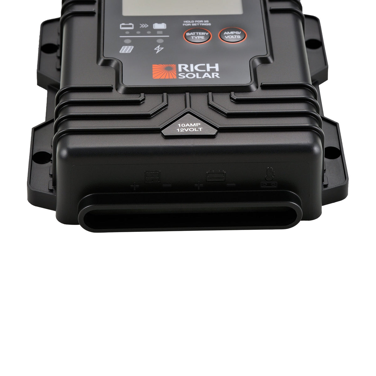 BRAVO Waterproof 10 | 10 Amp Waterproof PWM Solar Charge Controller