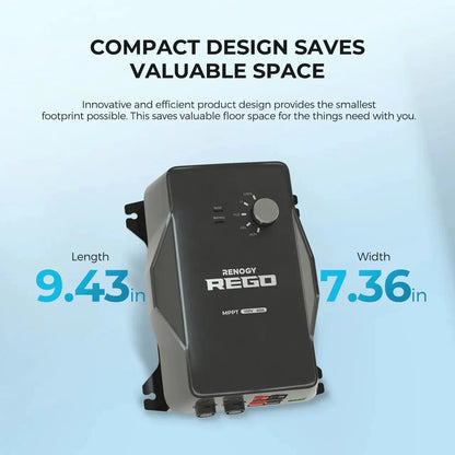 Renogy REGO 12V 60A MPPT Solar Charge Controller