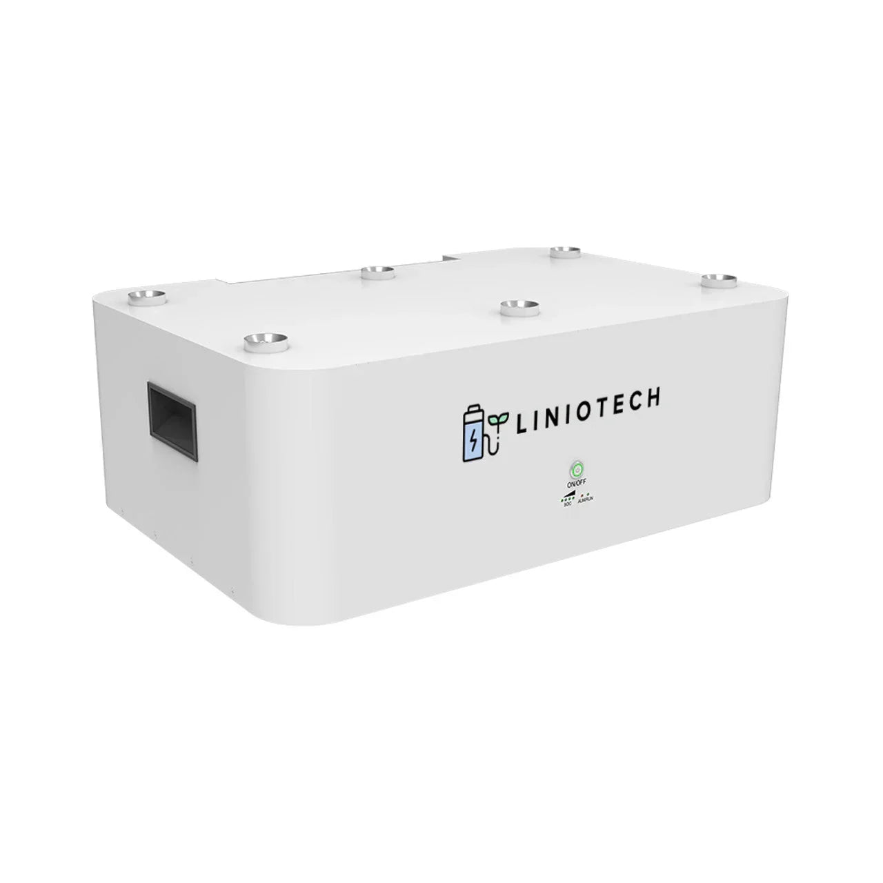LINIOTECH 10kWh 200Ah 48V LiFePO4 Lithium Solar Battery Brick Stackable