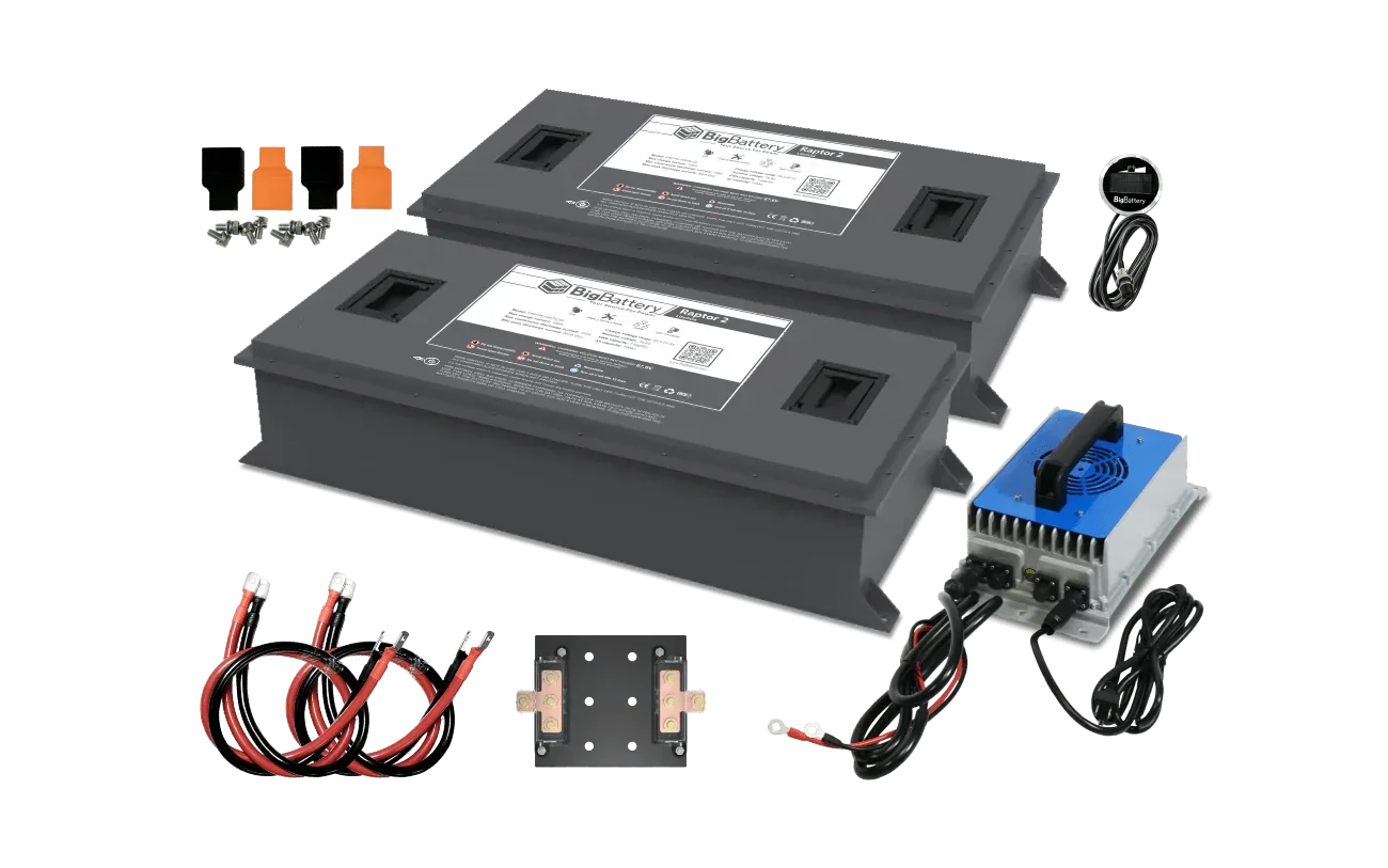 BigBattery 72V 2X RAPTOR 2 KIT