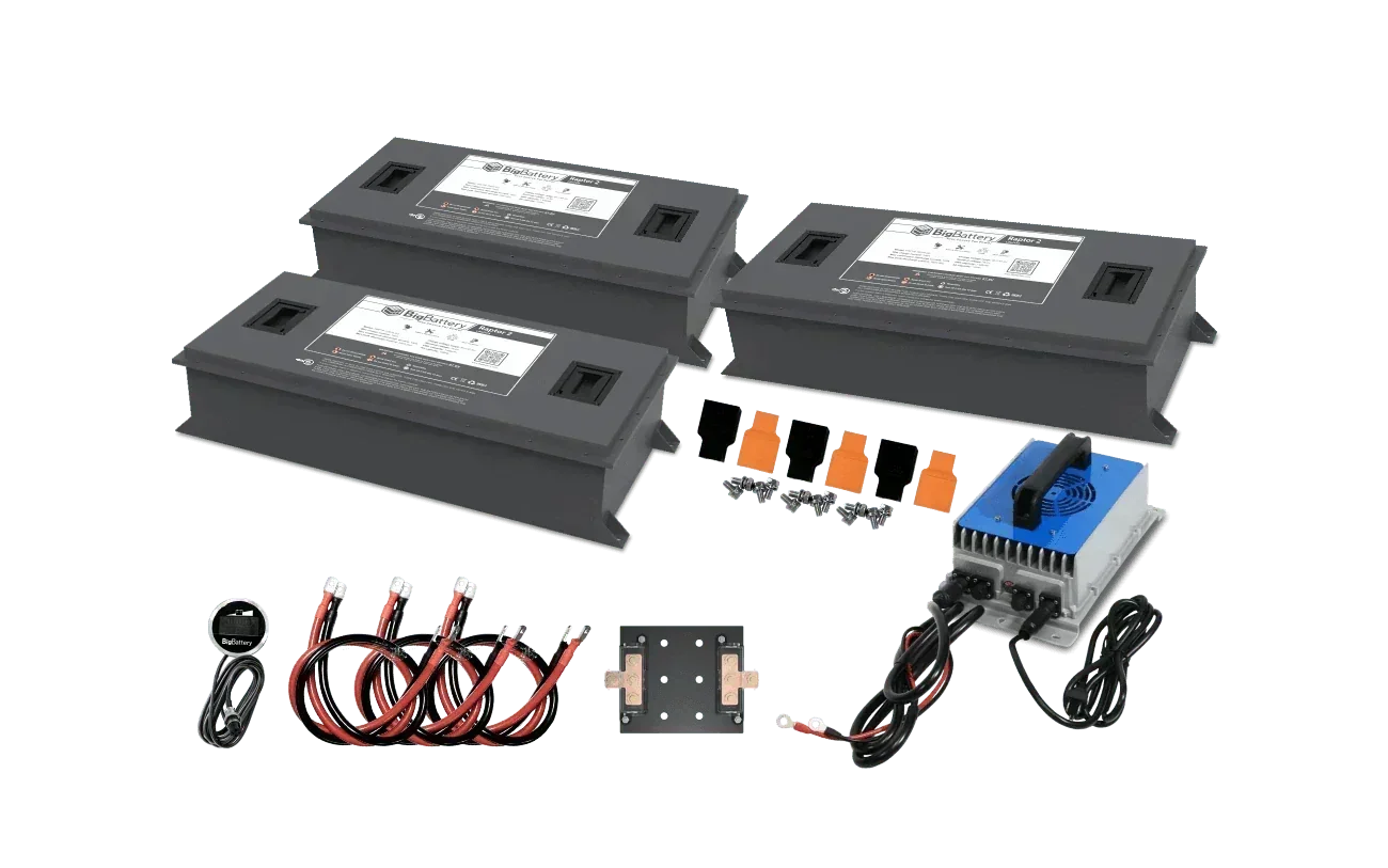 BigBattery 72V RAPTOR 2 LiFePO4 Battery | 7.68kWh | Game-Changing Power for Golf Carts