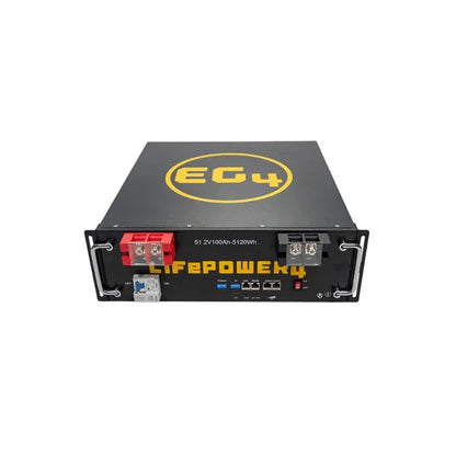 EG4 LifePower4 Lithium Battery | 48V 100AH 5.12kWh Server Rack