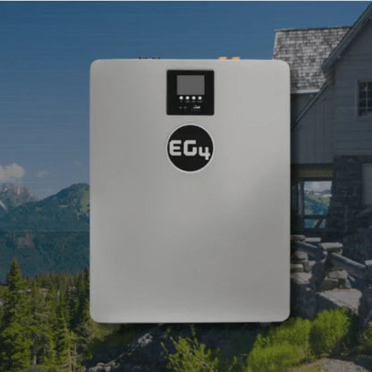 EG4 100Ah Lithium Battery - WallMount [Indoor] | 48V 5.12kWh LiFePO4 | UL1973 Certified | 10-Year Warranty