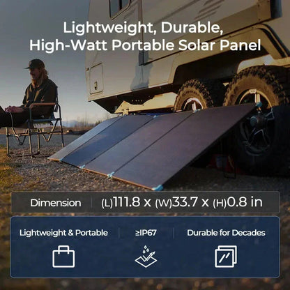 Renogy Solar Suitcase 400W Lightweight Portable Solar Panel