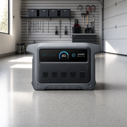 Anker Solix C1000 Gen2 Portable Power Station 1024Wh Emergency Backup lifestyle hero image