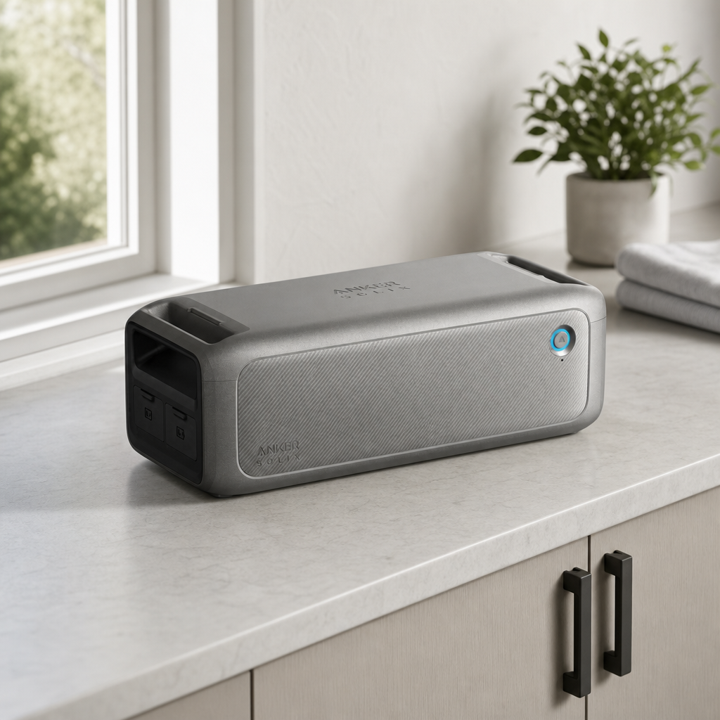 Anker Solix BP3000 Expansion Battery 3072Wh Energy Storage lifestyle hero image