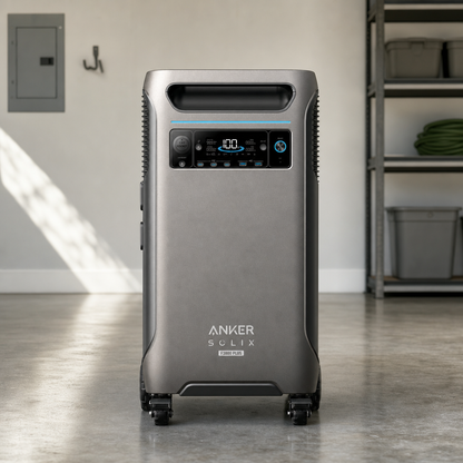 Anker SOLIX F3800 Plus Portable Power Station 3840Wh lifestyle hero image