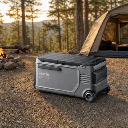 Anker SOLIX EverFrost 2 58L Portable Electric Cooler lifestyle hero image