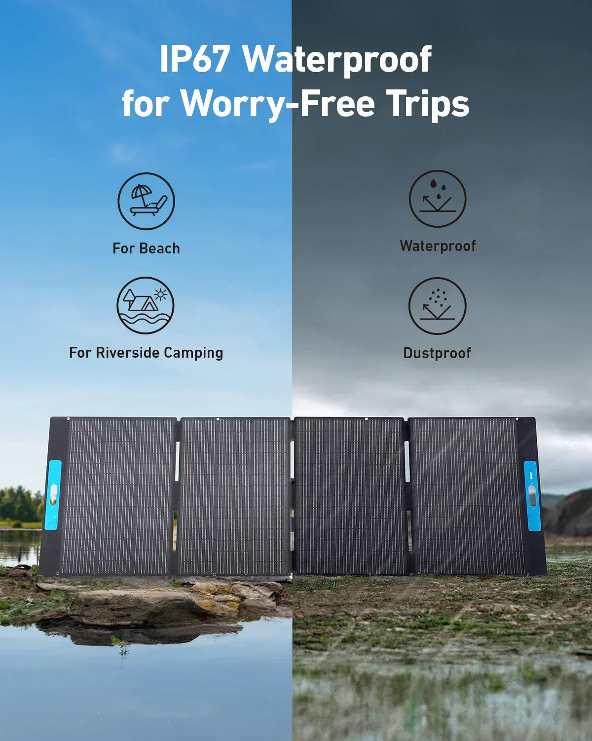 Anker SOLIX F3800 + Expansion Battery + 400W Portable Solar Panel