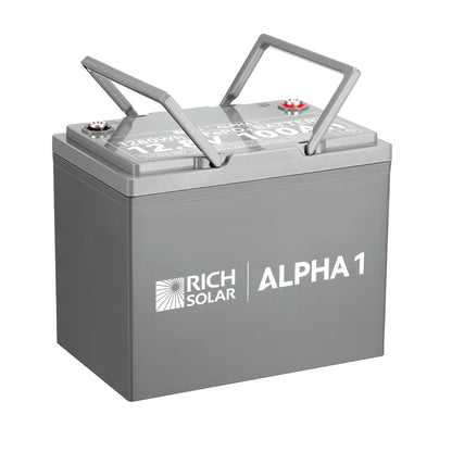 Rich Solar Alpha 1 12V 100Ah LiFePO4 Battery 1280Wh