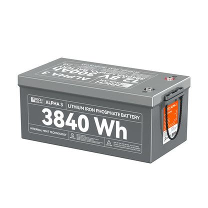 ALPHA 3 | 12V 300Ah LiFePO4 Battery