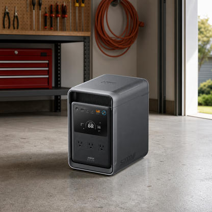 Anker Solix S2000 Portable Power Station Home Backup lifestyle hero image