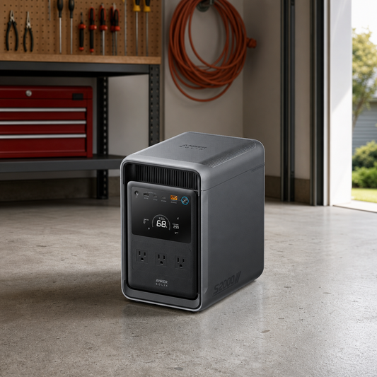 Anker Solix S2000 Portable Power Station Home Backup lifestyle hero image