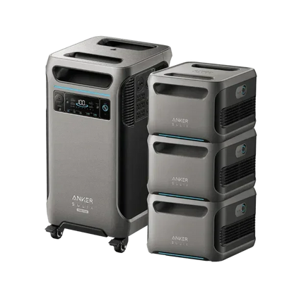 Anker SOLIX F3800 Plus Portable Power Station + Extra Battery