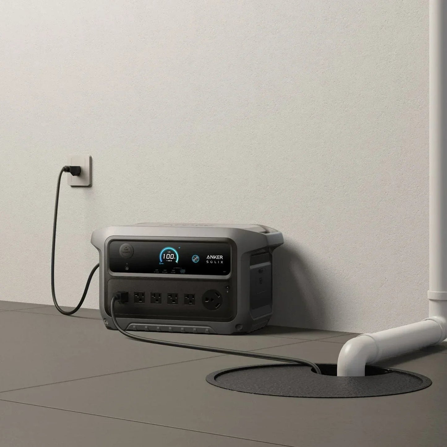 Anker SOLIX C2000 Gen 2 Portable Power Station | 2048Wh | 2400W | 800W Solar Input