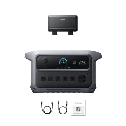 Anker SOLIX C2000 Gen 2 Portable Power Station | 2048Wh | 2400W | 800W Solar Input