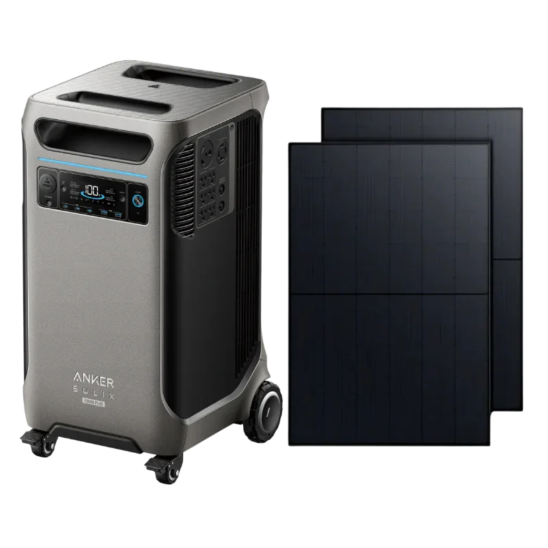 Anker SOLIX F3800 Plus Portable Power Station + 440W Rigid Solar Panel