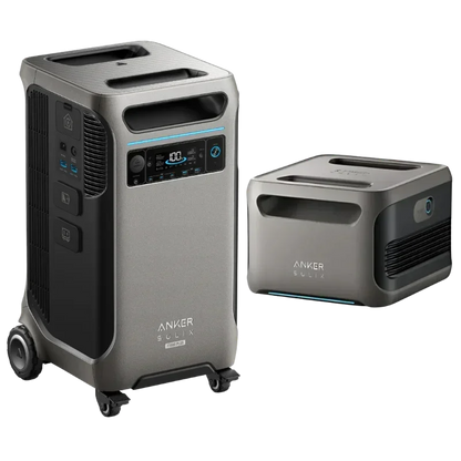 Anker SOLIX F3800 Plus Portable Power Station + Extra Battery
