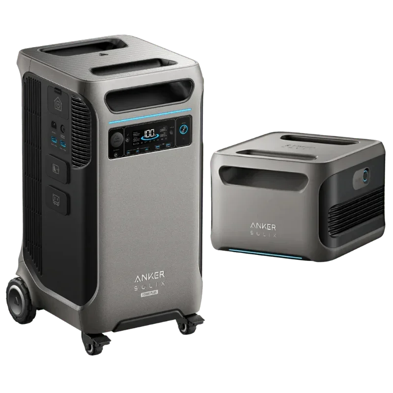 Anker SOLIX F3800 Plus Portable Power Station + Extra Battery