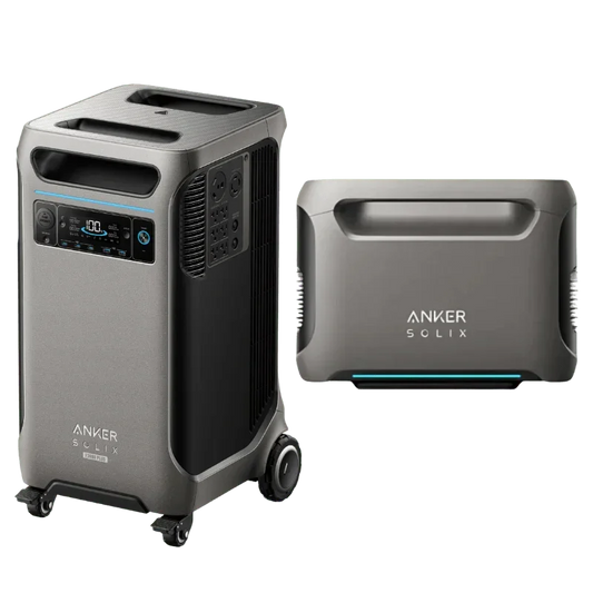 Anker SOLIX F3800 Plus Portable Power Station With Extra Battery