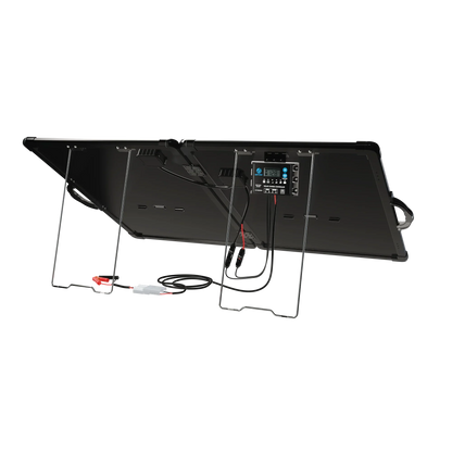 ACOPower Plk 120W Portable Solar Panel Kit, Lightweight Briefcase with 20A Charge Controller