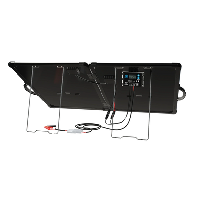 ACOPower Plk 120W Portable Solar Panel Kit, Lightweight Briefcase with 20A Charge Controller