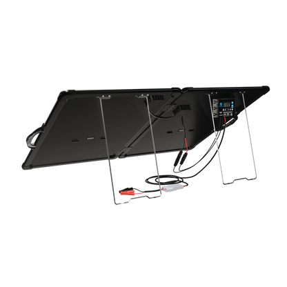 ACOPower Plk 120W Portable Solar Panel Kit, Lightweight Briefcase with 20A Charge Controller