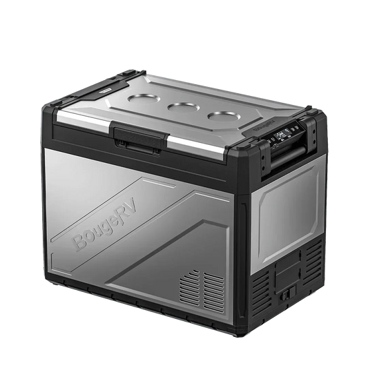 BougeRV Rocky 55QT Dual Zone 12V Portable Fridge